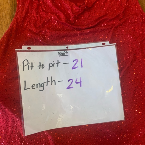 Charter Club Top 1X Sparkling Red Sleeveless Cowl Neck Drape Blouse - Picture 3 of 6